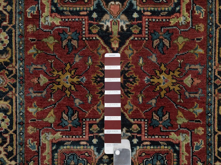 2'8" x 9'11" New Hand Knotted Red Wool Runner Oriental Rug - MOA10292016