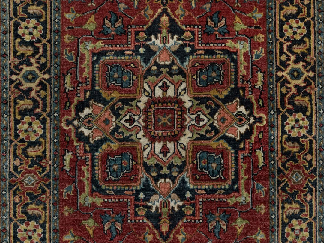 2'8" x 9'11" New Hand Knotted Red Wool Runner Oriental Rug - MOA10292016