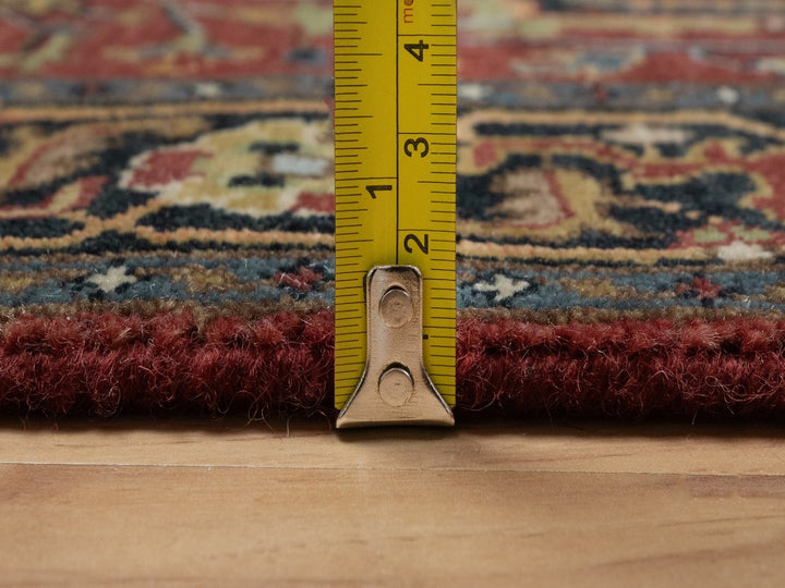 2'8" x 10'0" New Hand Knotted Red Wool Runner Oriental Rug - MOA10292017