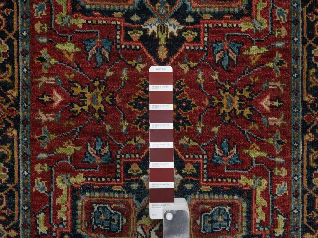 2'7" x 20'4" New Hand Knotted Red Wool Runner Oriental Rug - MOA10292041