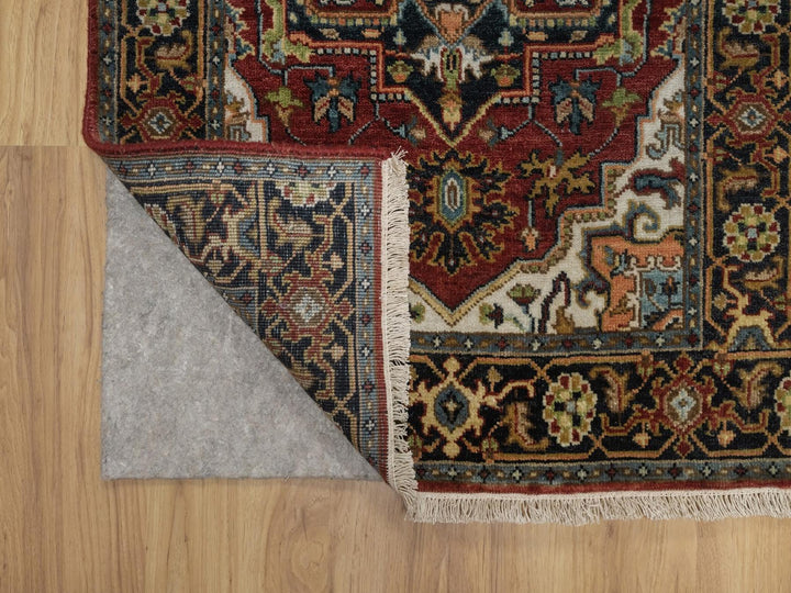 2'7" x 8'0" New Hand Knotted Red Wool Runner Oriental Rug - MOA10292042