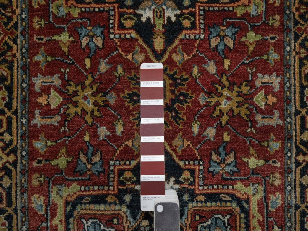 2'7" x 8'0" New Hand Knotted Red Wool Runner Oriental Rug - MOA10292042