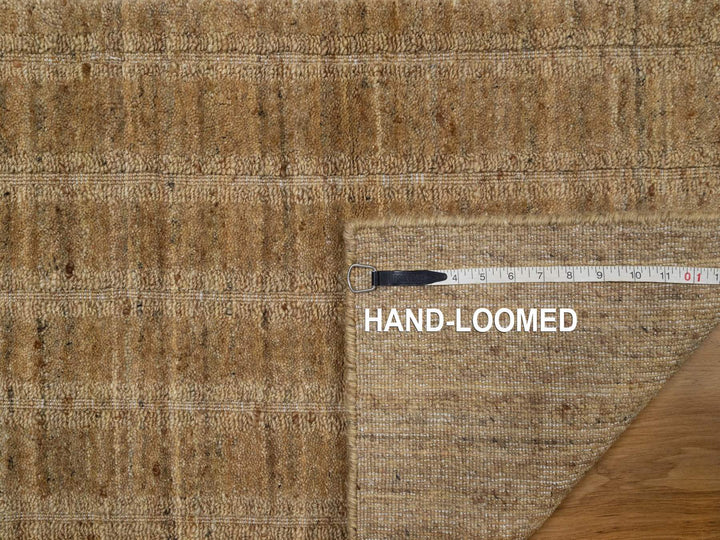 2'1" x 3'0" New Hand Loomed Brown Wool Rectangle Oriental Rug - MOA10292163