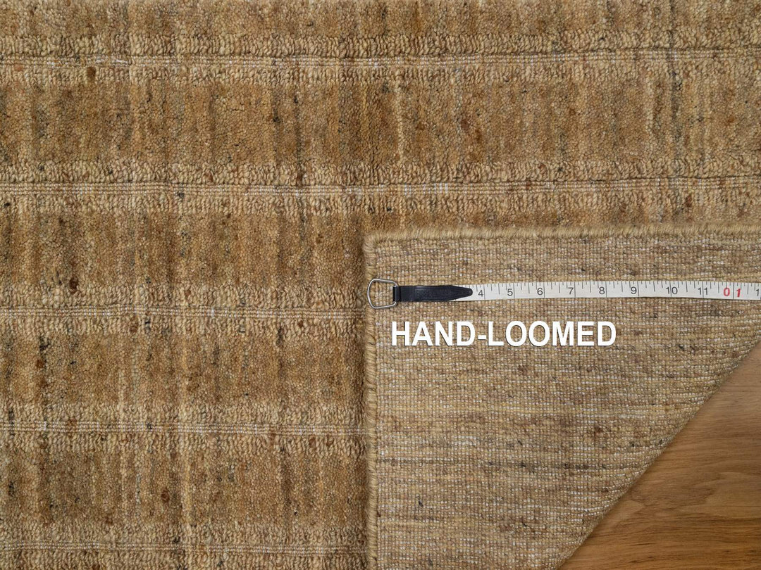 2'1" x 3'0" New Hand Loomed Brown Wool Rectangle Oriental Rug - MOA10292164