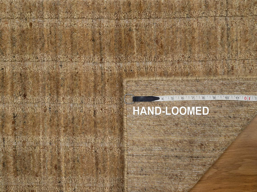 2'0" x 3'0" New Hand Loomed Brown Wool Rectangle Oriental Rug - MOA10292165