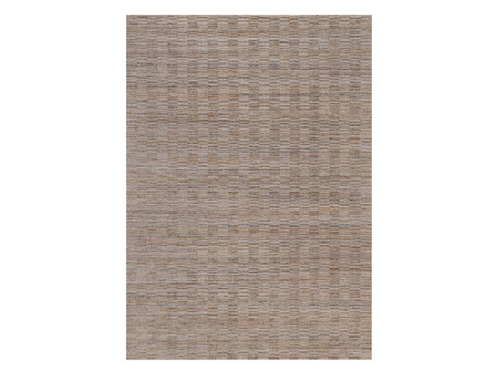 10'0" x 14'1" New Hand Loomed Brown Polyester Rectangle Oriental Rug - MOA10292178