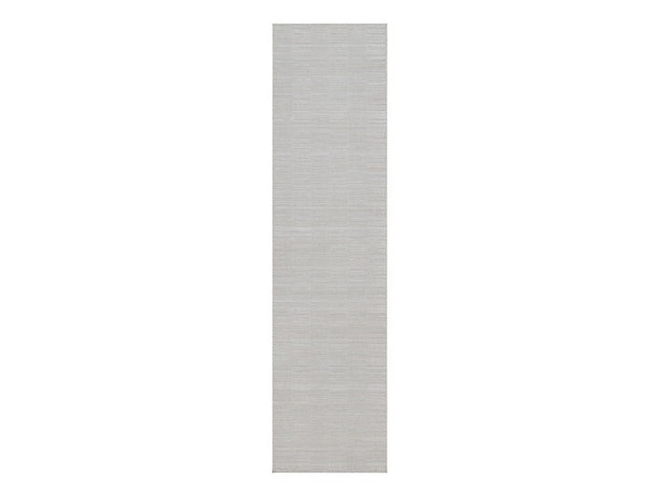 2'6" x 10'0" New Hand Loomed Ivory Polyester Runner Oriental Rug - MOA10292200