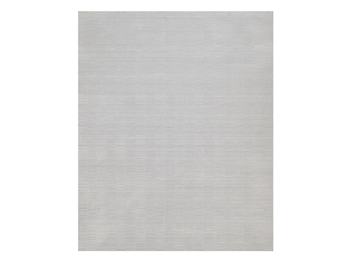 8'2" x 10'1" New Hand Loomed Ivory Polyester Rectangle Oriental Rug - MOA10292203