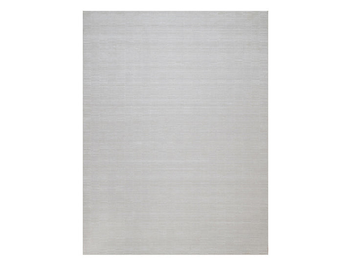 9'1" x 12'1" New Hand Loomed Ivory Wool Rectangle Oriental Rug - MOA10292205