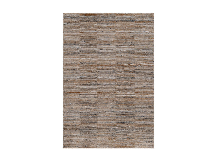 2'0" x 3'0" New Hand Loomed Brown Polyester Rectangle Oriental Rug - MOA10292209