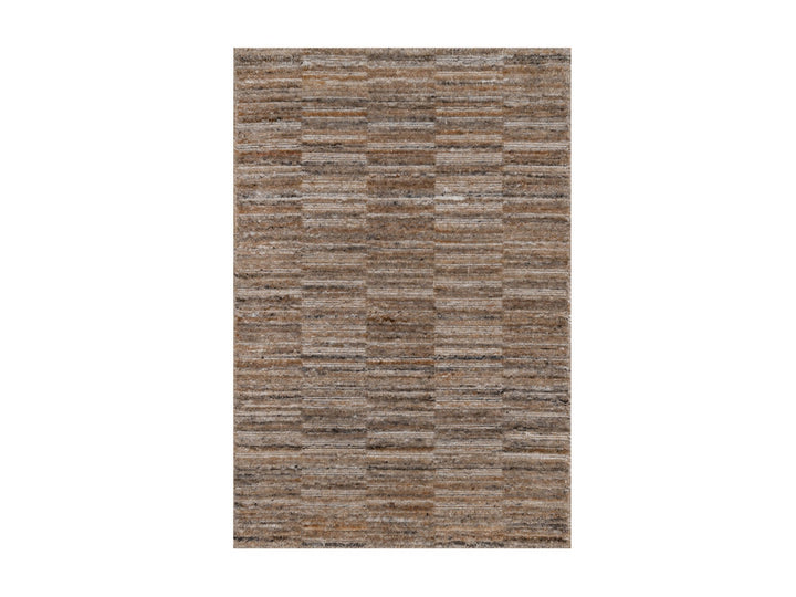 2'0" x 3'0" New Hand Loomed Brown Wool Rectangle Oriental Rug - MOA10292215