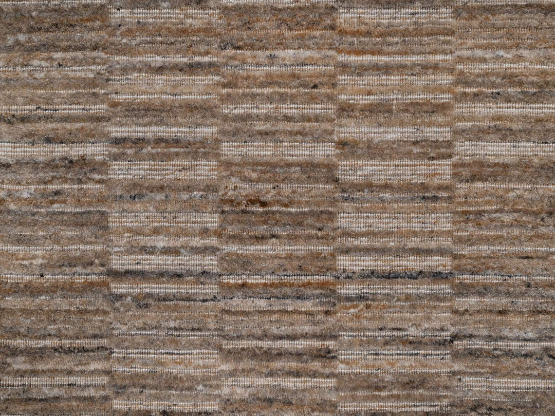 2'0" x 3'0" New Hand Loomed Brown Wool Rectangle Oriental Rug - MOA10292215