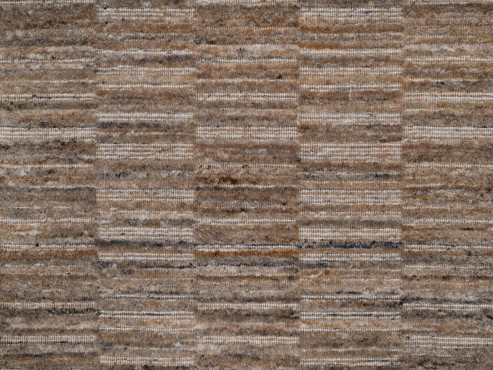 2'0" x 3'0" New Hand Loomed Brown Wool Rectangle Oriental Rug - MOA10292215