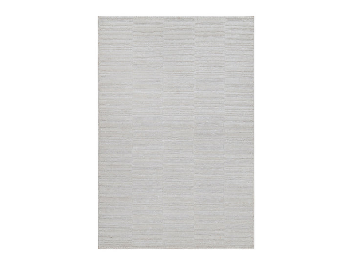 2'1" x 3'1" New Hand Loomed Ivory Wool Rectangle Oriental Rug - MOA10292219