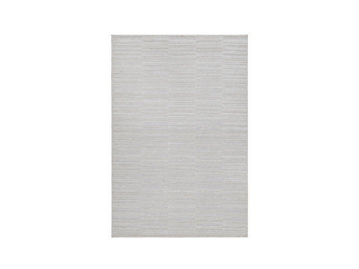 2'1" x 3'1" New Hand Loomed Ivory Wool Rectangle Oriental Rug - MOA10292220