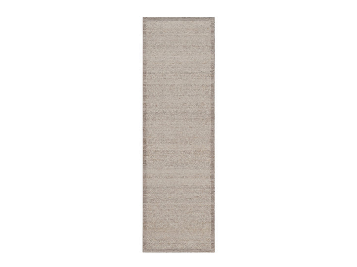 2'5" x 8'2" New Hand Knotted Brown Wool Runner Oriental Rug - MOA10292234