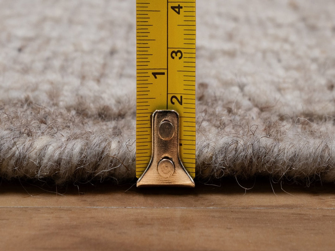 2'5" x 8'2" New Hand Knotted Brown Wool Runner Oriental Rug - MOA10292234