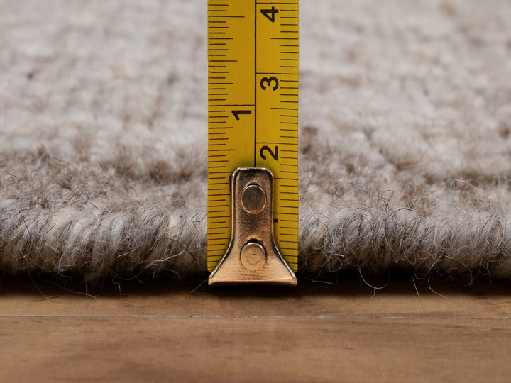 2'5" x 8'2" New Hand Knotted Brown Wool Runner Oriental Rug - MOA10292234