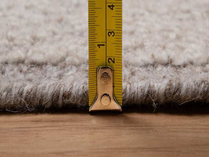 2'0" x 3'1" New Hand Knotted Brown Wool Rectangle Oriental Rug - MOA10292237