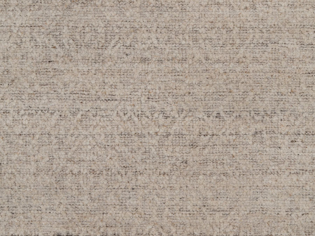 5'10" x 5'10" New Hand Knotted Brown Wool Round Oriental Rug - MOA10292245