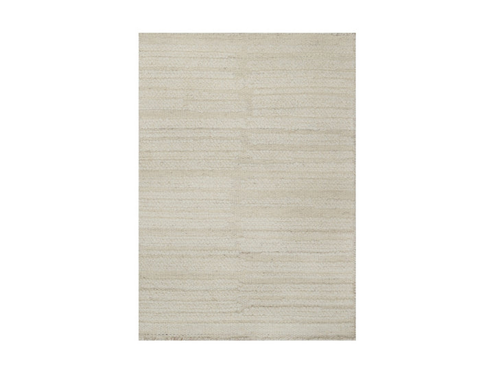 2'0" x 3'1" New Hand Knotted Ivory Wool Rectangle Oriental Rug - MOA10292255