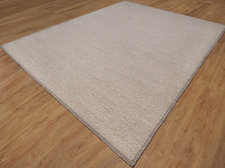 12'0" x 15'1" New Hand Knotted Brown Wool Rectangle Oriental Rug - MOA10292266