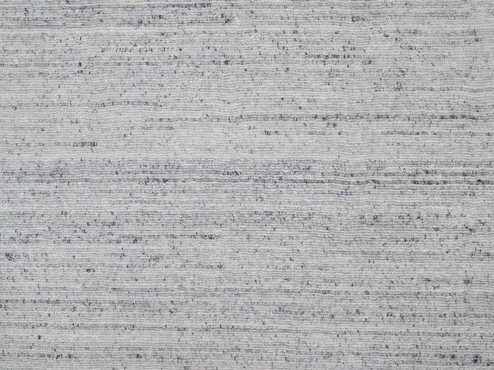 12'0" x 15'0" New Hand Loomed Grey Wool Rectangle Oriental Rug - MOA10292267