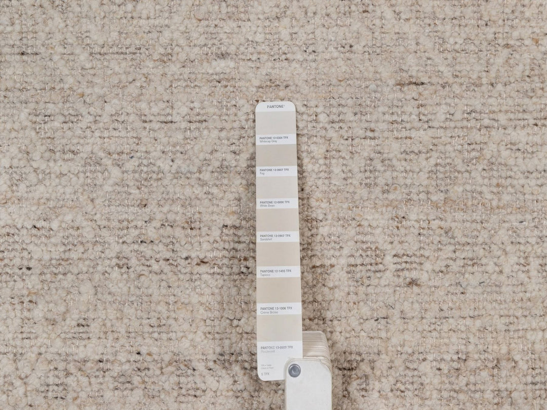 2'6" x 8'0" New Hand Knotted Brown Wool Runner Oriental Rug - MOA10292274