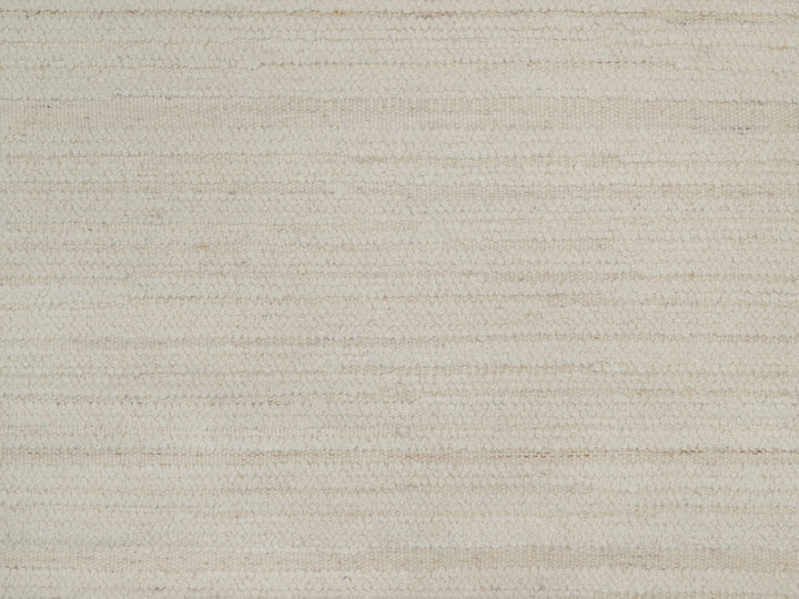 6'0" x 6'0" New Hand Knotted Ivory Wool Round Oriental Rug - MOA10292277