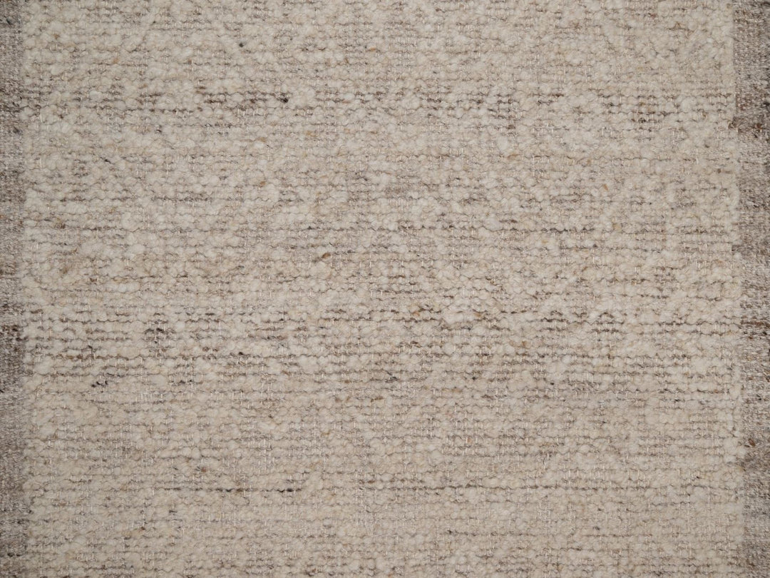 2'5" x 10'0" New Hand Knotted Brown Wool Runner Oriental Rug - MOA10292281