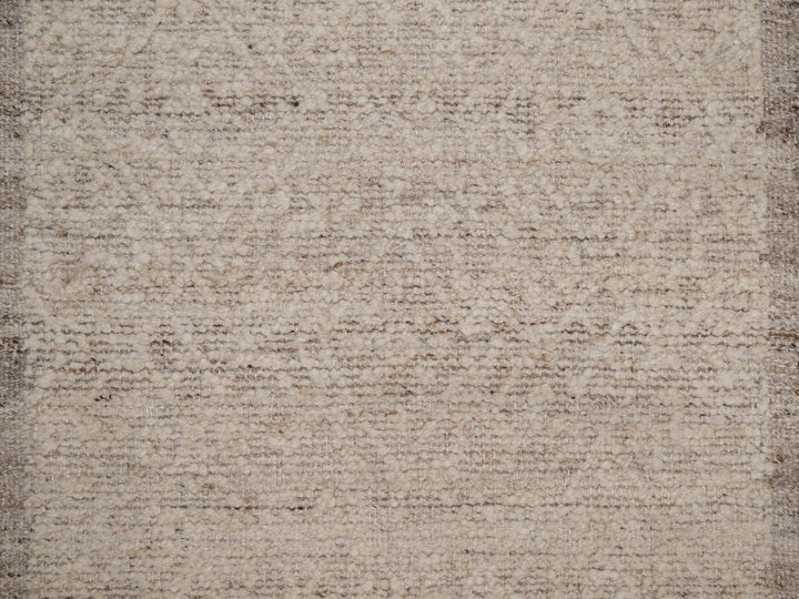 2'6" x 10'0" New Hand Knotted Brown Wool Runner Oriental Rug - MOA10292282