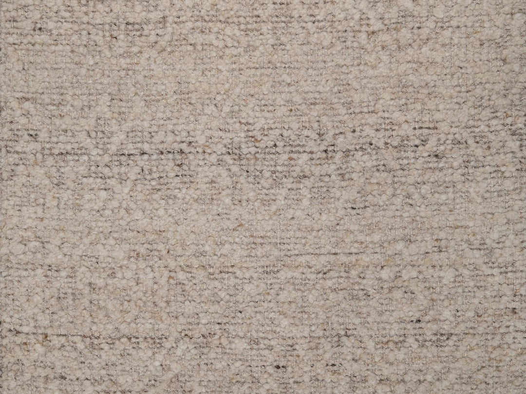 2'7" x 11'11" New Hand Knotted Brown Wool Runner Oriental Rug - MOA10292283