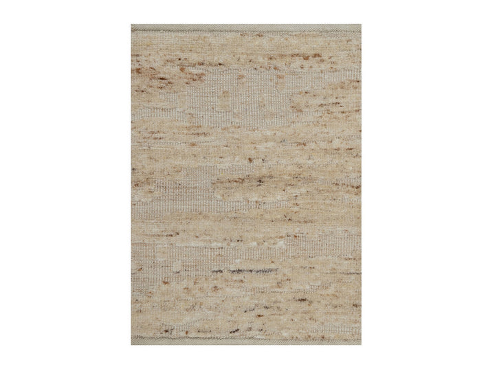 2'2" x 3'4" New Hand Knotted Ivory Wool Rectangle Oriental Rug - MOA10292291