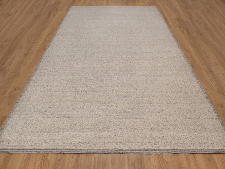 10'1" x 14'0" New Hand Knotted Brown Wool Rectangle Oriental Rug - MOA10292292