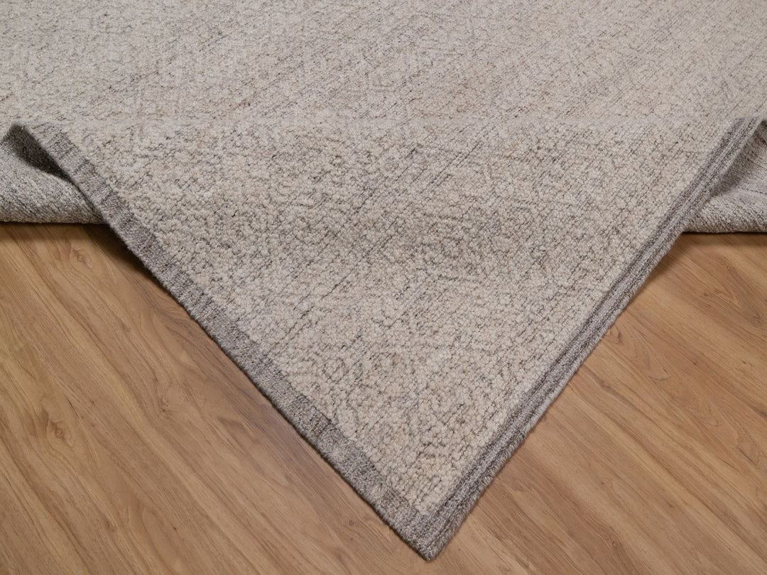 10'1" x 14'0" New Hand Knotted Brown Wool Rectangle Oriental Rug - MOA10292292