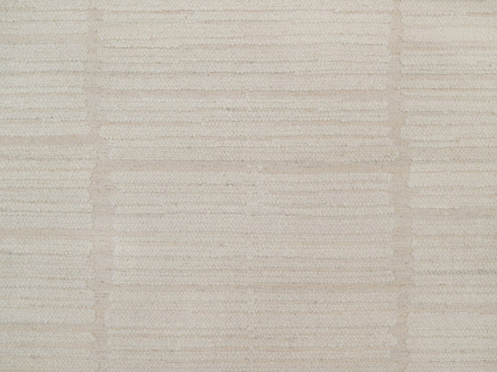 10'0" x 14'2" New Hand Knotted Ivory Wool Rectangle Oriental Rug - MOA10292300