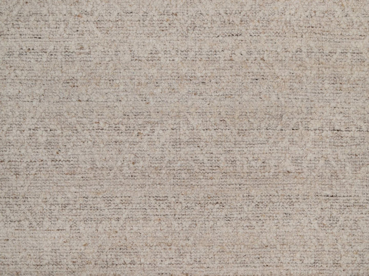 7'10" x 7'10" New Hand Knotted Brown Wool Round Oriental Rug - MOA10292314