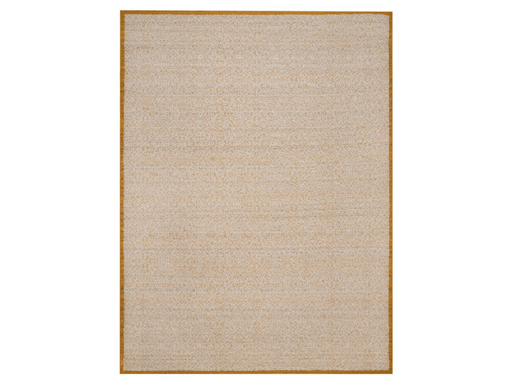 8'11" x 12'0" New Hand Knotted Ivory Wool Rectangle Oriental Rug - MOA10292315