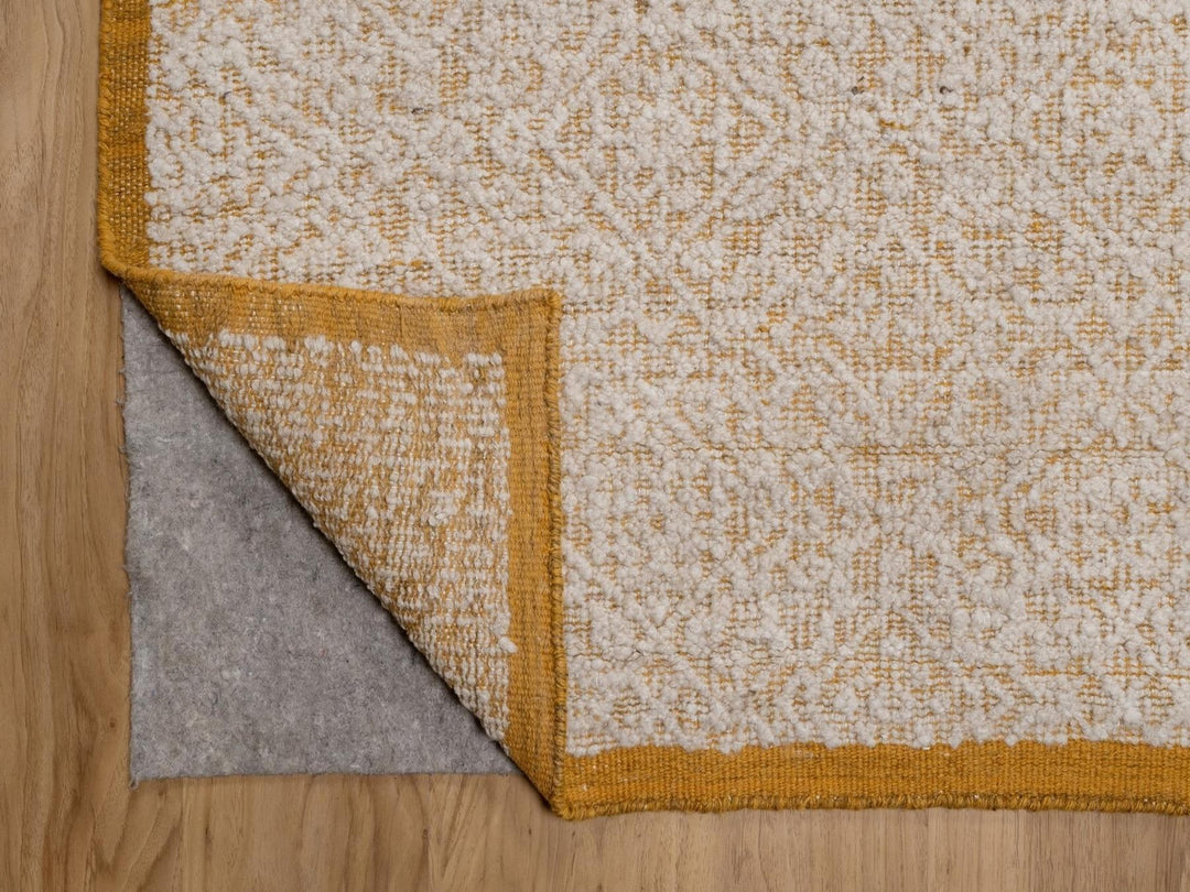 8'11" x 12'0" New Hand Knotted Ivory Wool Rectangle Oriental Rug - MOA10292315