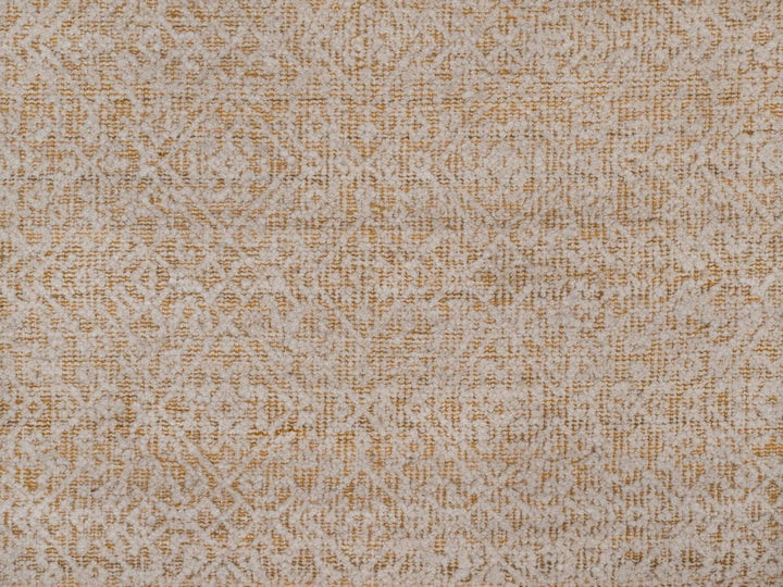 8'11" x 12'0" New Hand Knotted Ivory Wool Rectangle Oriental Rug - MOA10292315