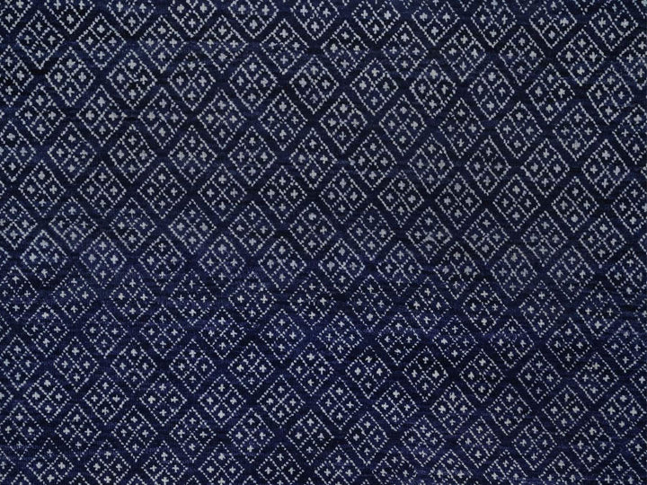 9'0" x 11'7" New Hand Knotted Blue Wool Rectangle Oriental Rug - MOA10292342