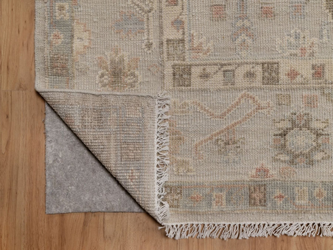 9'3" x 12'1" New Hand Knotted Brown Wool Rectangle Oriental Rug - MOA10292377