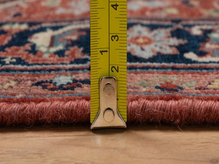 2'6" x 8'1" New Hand Knotted Red Wool Runner Oriental Rug - MOA10292403