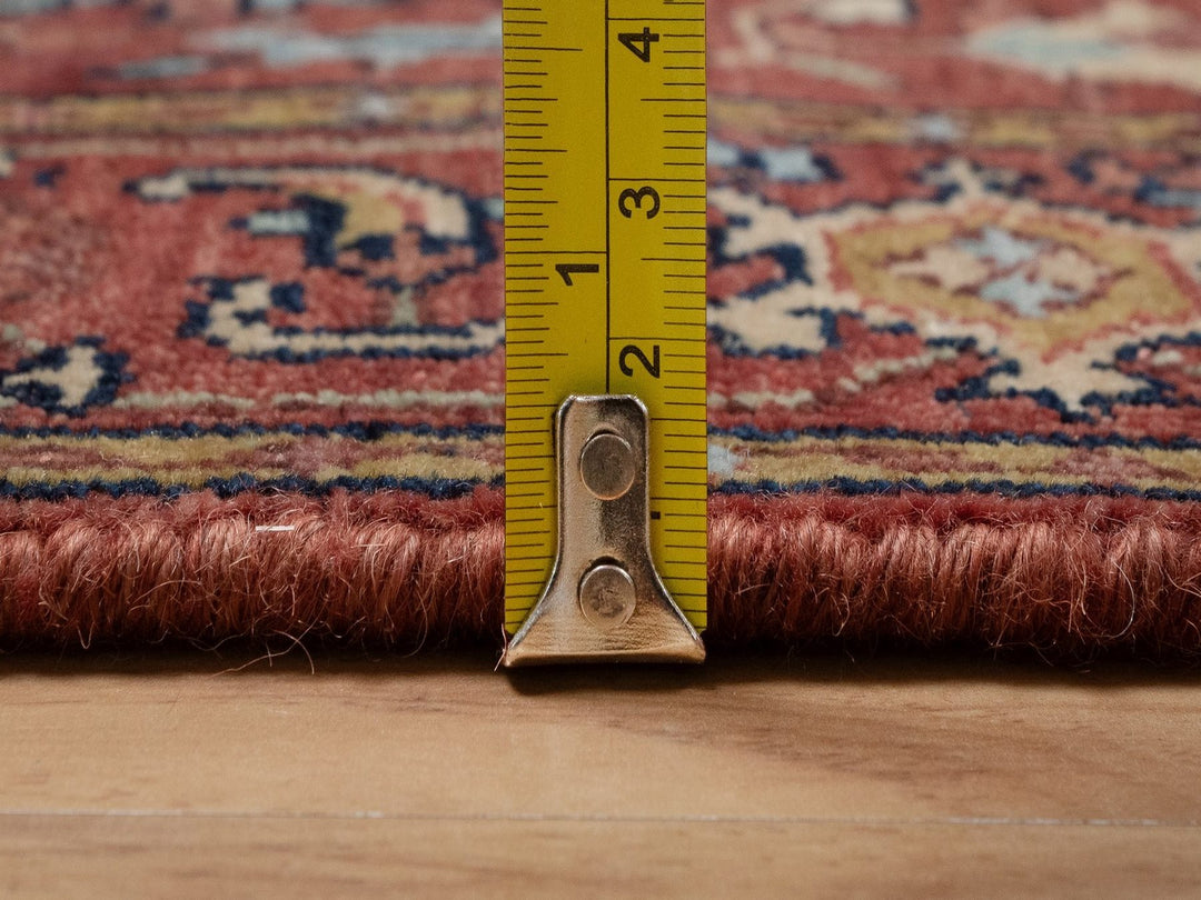 2'5" x 11'10" New Hand Knotted Red Wool Runner Oriental Rug - MOA10292405