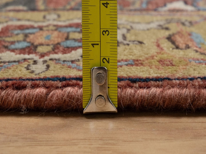 2'8" x 10'1" New Hand Knotted Red Wool Runner Oriental Rug - MOA10292406