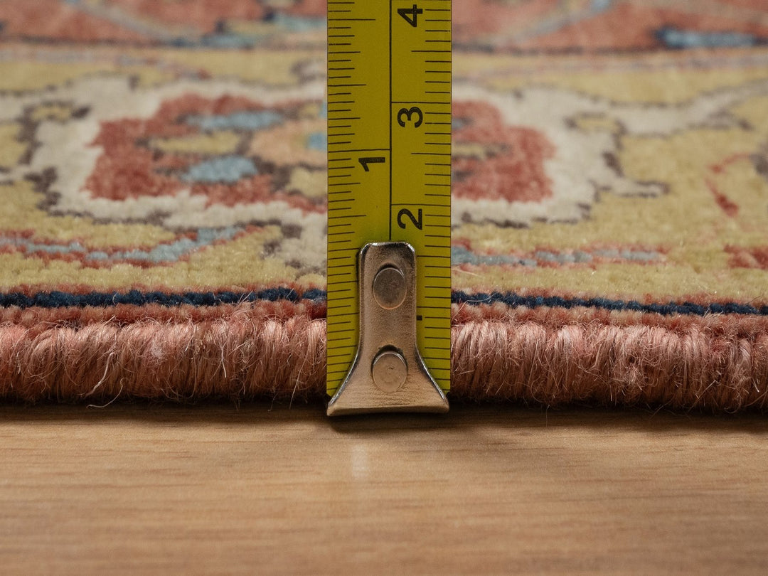 2'7" x 12'0" New Hand Knotted Red Wool Runner Oriental Rug - MOA10292417