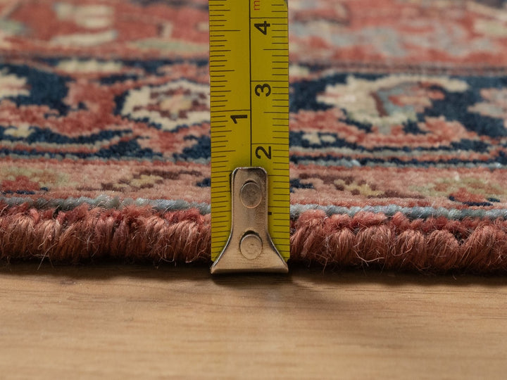 2'6" x 23'11" New Hand Knotted Red Wool Runner Oriental Rug - MOA10292421