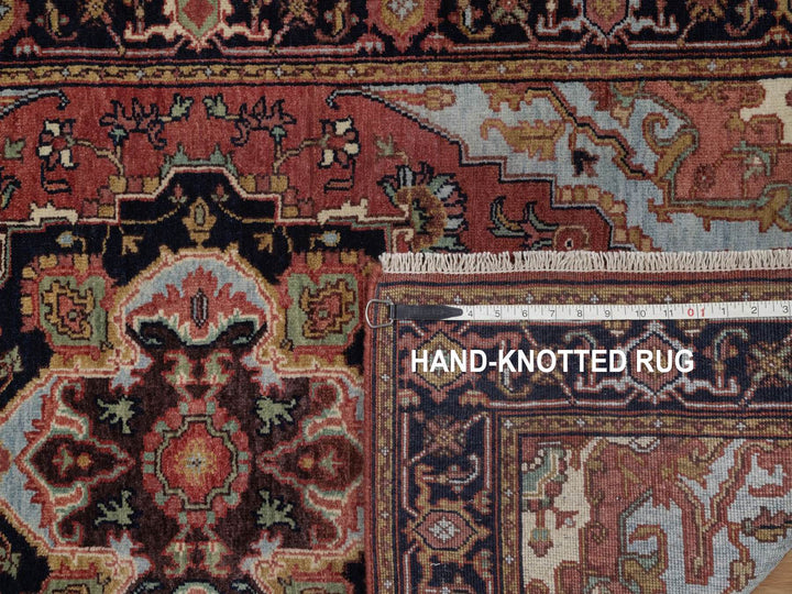 3'0" x 5'3" New Hand Knotted Red Wool Rectangle Oriental Rug - MOA10292461