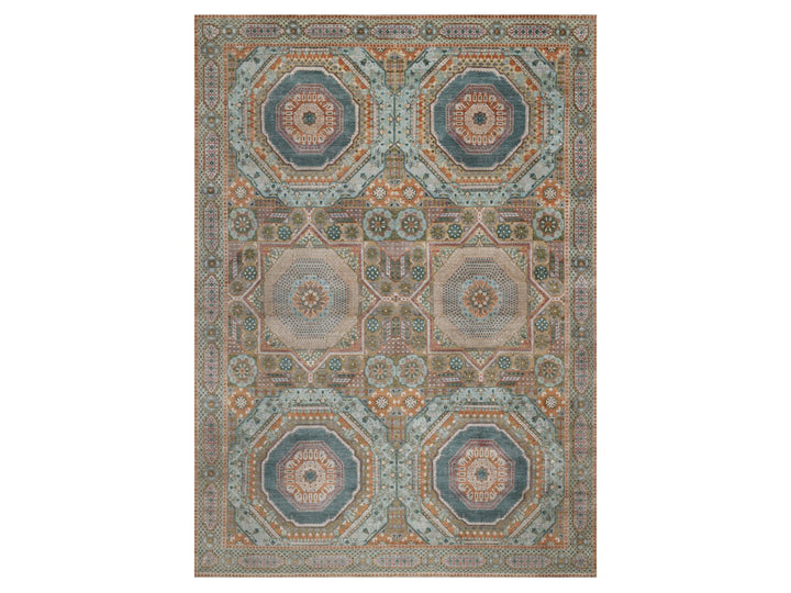 8'9" x 12'3" New Hand Knotted Brown Wool & Silk Rectangle Oriental Rug - MOA10292616
