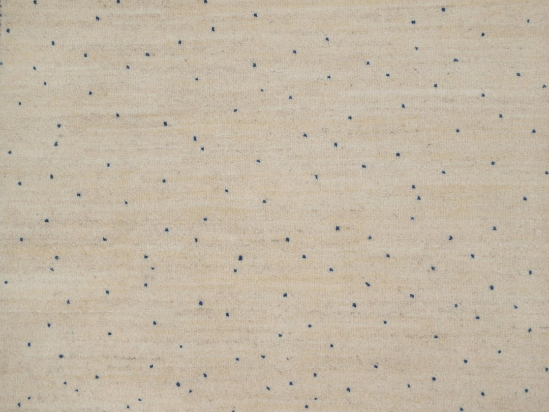 2'6" x 6'0" New Hand Knotted Ivory Wool Runner Oriental Rug - MOA10292626